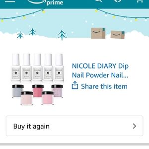 Nicole Diary Brand nail dip